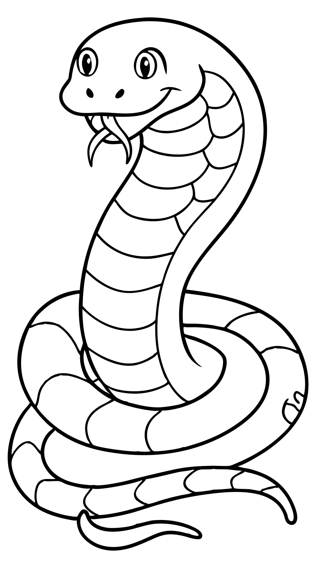 printable snake coloring pages